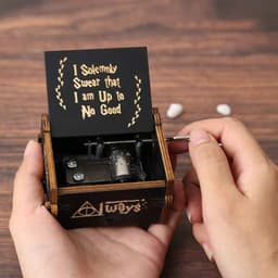 Hộp Nhạc Gỗ in hình HAR/RY POT.TER Gryffindor - Music Box quà tặng trang trí xinh xắn ý nghĩa 3