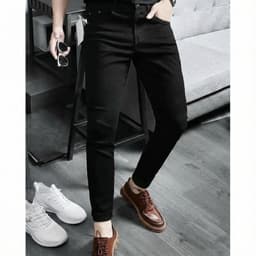 Quần jean nam 4 màu chất bò co dãn 4 chiều mẫu mới chuẩn shop quần bò nam QJP9EV777 Menswear Pants 3