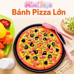 Bộ Đồ Ăn Nhà Bếp MimiToys 88 Món - Đồ Chơi Mô Phỏng Thực Phẩm Cho Bé Chơi Đồ Hàng 8
