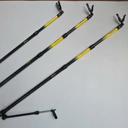 Một cây gác cần câu cá samurai 2026 đầu V con lăn gập, ngoe phụ thao tác nhanh 4