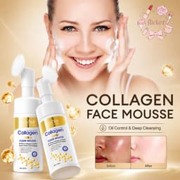 🎨Sữa Rửa Mặt SADOER Collagen Chống Nhăn Làm Sạch Sâu Mousse Nuôi Dưỡng Ẩm Chăm Sóc Da 120ml 1