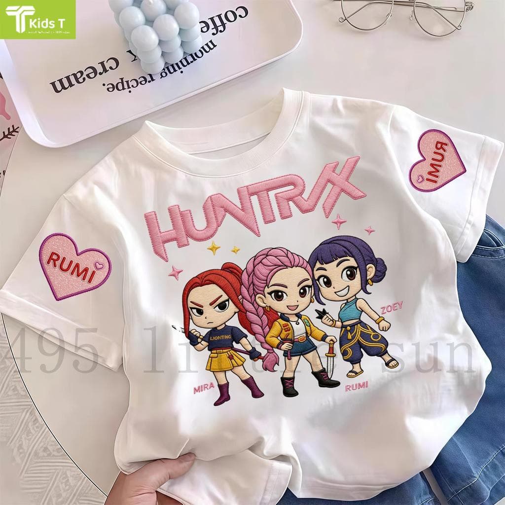 COD✅ (Hồ Chí Minh)Kids T Mall Áo phông tay ngắn In hình hoạt hình Áo Kiểu rộng và ấn tượng Trẻ em thời trang #VN1204
