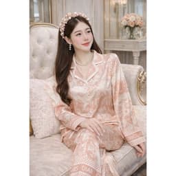 [ HÀNG HOT - ĐẲNG CẤP THỜI TRANG ] đồ bộ satin nữ, đồ ngủ cao cấp size 43KG-80KG 3