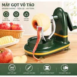 Máy gọt trái cây đa năng - Giải pháp tối ưu cho việc gọt vỏ trái cây dễ dàng! 4