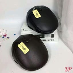 mũ da lót nỉ ấm cho trung niên đến ông già đội có bịt tại ấm 6