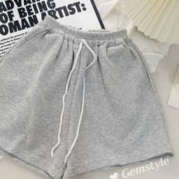 Quần short 2 da ép Hàn L1 chất dày, form đứng, trẻ trung, năng động,cạp chun dây rút-long99 4