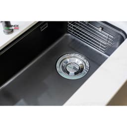 CHẬU RỬA BÁT 1 HỐ NOBINOX NOVA A284B | KÍCH THƯỚC 82CM X 46CM | HÀNG CHÍNH HÃNG 5