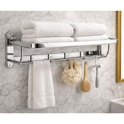 Giá Treo Khăn KYTO HOME Nhà Tắm, Vắt khăn giàn nhà tắm inox 304 - TUIDO SHOP 2