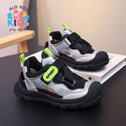 Giày Thể Thao Bé Gái/Bé Trai Đế Mềm Chống Trơn Trượt – Giày Sandal Rọ Trẻ Em Đi Học Đi Chơi. MÃ C28 7