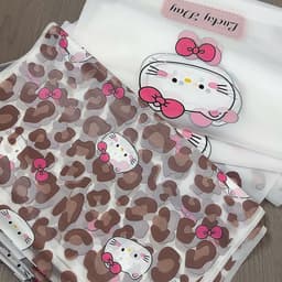 Bộ 10 Túi Đựng Giày Dép Gia Đình, Du Lịch Hình Hello Kitty, Chống Bụi, Gọn Gàng, Tiện Lợi Khi Sử Dụng 2