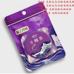 Trục câu cá, trục buộc sẵn trục tím, có đầu dây PE in - ĐỒ câu giá rẻ 88 3