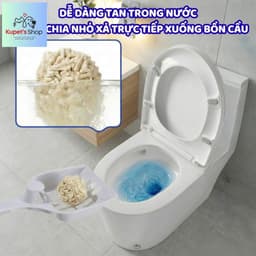 Cát Đậu Nành cho mèo khử mùi vượt trội, không bụi, an toàn cho mèo, vón cục nhanh EcoPaws 5