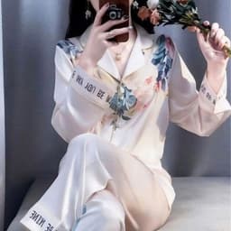 [ HÀNG HOT - ĐẲNG CẤP THỜI TRANG ] đồ bộ satin nữ, đồ ngủ cao cấp size 43KG-80KG 7