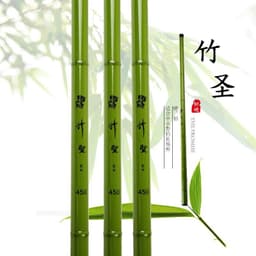 Cần câu tay Trúc Xanh 3h full xanh như hình Carbon Tặng kèm phụ kiện đầy đủ đi câu 2