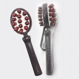 Búa đấm massage hai mặt hạt gỗ thật - Dụng cụ giảm đau, thông kinh lạc, cải thiện sức khỏe toàn thân. 4