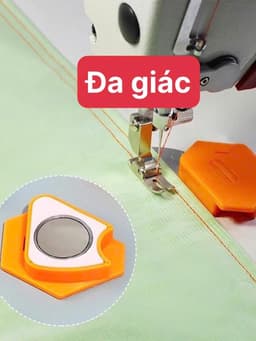 cử hít nam châm đa giác canh thẳng đường may có thước 2