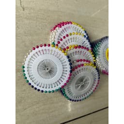 kim cúc kim gim cố định vải chuyên dụng cho thợ may 3 vĩ 120 cây ghim thương hiệu Hoa Mai 3