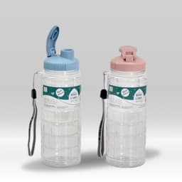 Bình nước học sinh kẻ caro 500ml/750ml/900ml Cao Cấp, Bình đựng nước thể thao có quai chắc chăn Việt Nhật 3