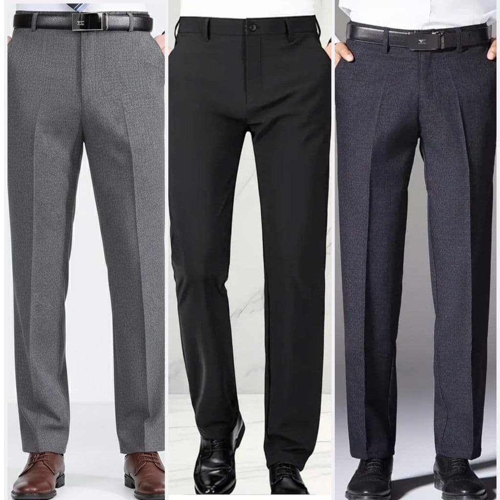 quần dài đi làm COMBO 3 Quần Dài Nam Trung Niên Mã 99 B Chất Vải Cotton Êm Ái, Mềm Mại Bền Chắc