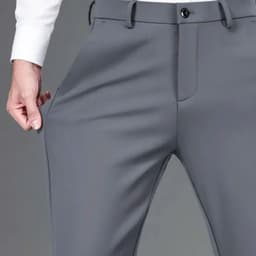 quần dài đi làm (CO GIÃN) Quần tây nam Co Giãn trung niên mã 55, chất vải quần tây cotton êm ái 6