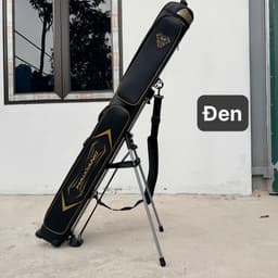 Haixiang 552 Bao đựng cần câu cá 3 ngăn chính 3 ngăn phụ dài 1m3 có chân chống lưng 6