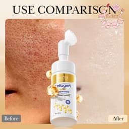 🎨Sữa Rửa Mặt SADOER Collagen Chống Nhăn Làm Sạch Sâu Mousse Nuôi Dưỡng Ẩm Chăm Sóc Da 120ml 7