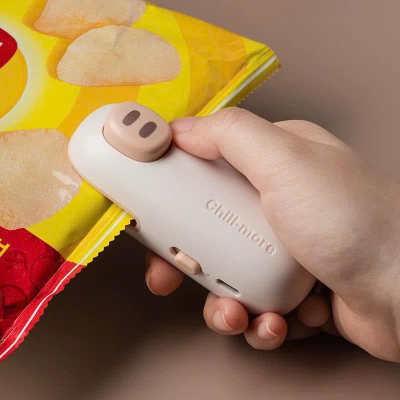 Máy Hàn Miệng Túi Mini Cầm Tay, Dụng Cụ Ép Miệng Túi Nhựa Đóng Gói Thực Phẩm Gia Đình