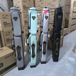 Haixiang 552 Bao đựng cần câu cá 3 ngăn chính 3 ngăn phụ dài 1m3 có chân chống lưng 1