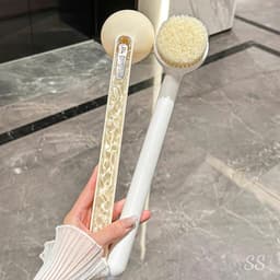Bàn Chải Cọ Lưng Tắm Siêu Mềm, Vệ Sinh Cơ Thể, Lông Mềm Mại Cao Cấp, Cây Chà Lưng Lông Mịn Hàng Loại 1 6