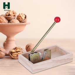 Homyl Macadamia công cụ mở nut dụng cụ mở quả óc chó kìm óc chó dụng cụ bóc vỏ hạt dẻ kẹp hạt dẻ thoải mái xử lý dụng cụ mở hạt dẻ 2