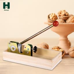 Homyl Macadamia công cụ mở nut dụng cụ mở quả óc chó kìm óc chó dụng cụ bóc vỏ hạt dẻ kẹp hạt dẻ thoải mái xử lý dụng cụ mở hạt dẻ 8