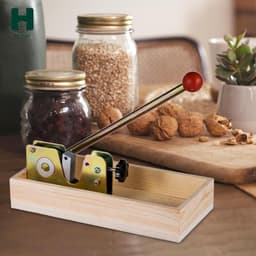 Homyl Macadamia công cụ mở nut dụng cụ mở quả óc chó kìm óc chó dụng cụ bóc vỏ hạt dẻ kẹp hạt dẻ thoải mái xử lý dụng cụ mở hạt dẻ 7