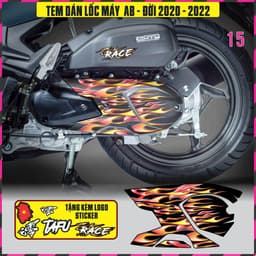 Tem Dán lốc Máy Xe AB Airblade Đời 2020-2022 Decal 3lop chống thấm nước 7