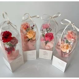 🎁 Hộp Mica Đựng Hoa Trong Suốt (Lẻ 1 hôp Không hoa) – Quà Tặng Sang Trọng, Decor Tinh Tế 7