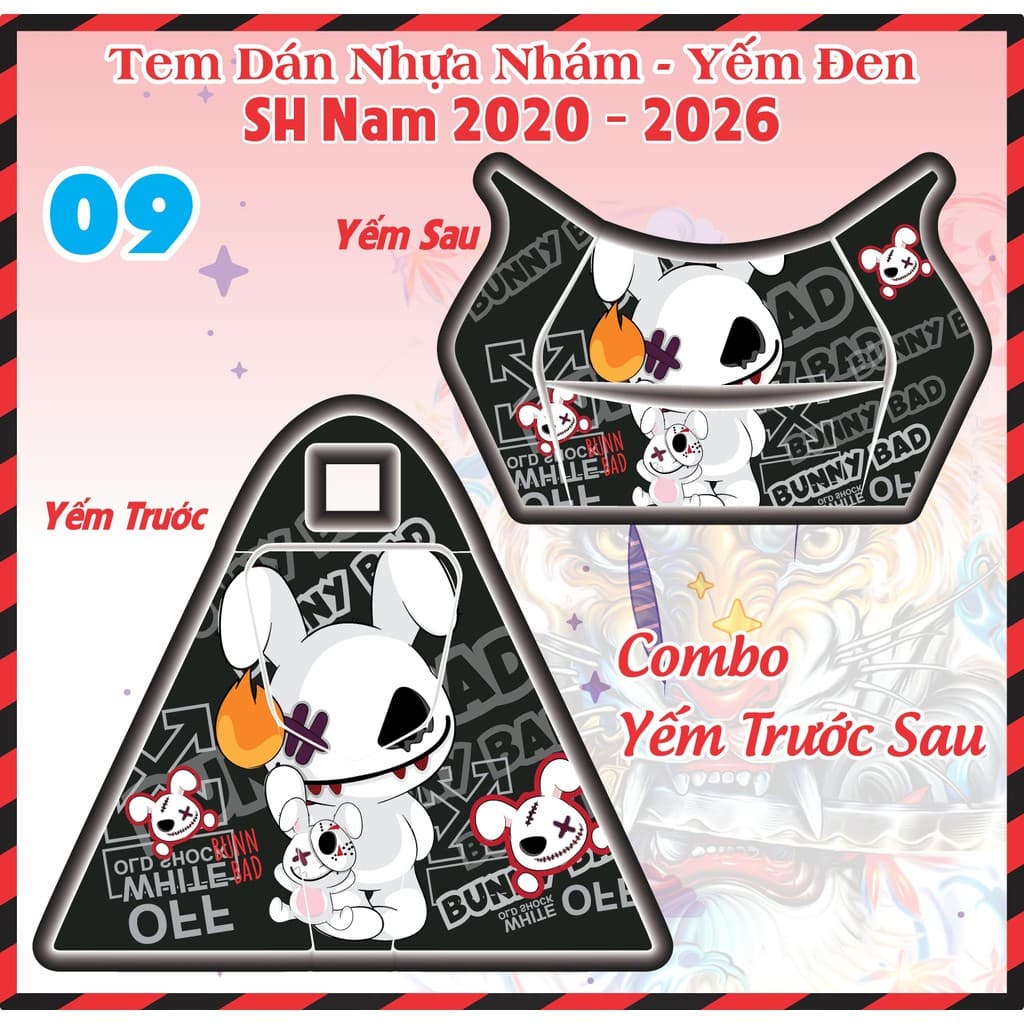tem sh nam 2020-2026 tem dán nhựa nhám sh nam
