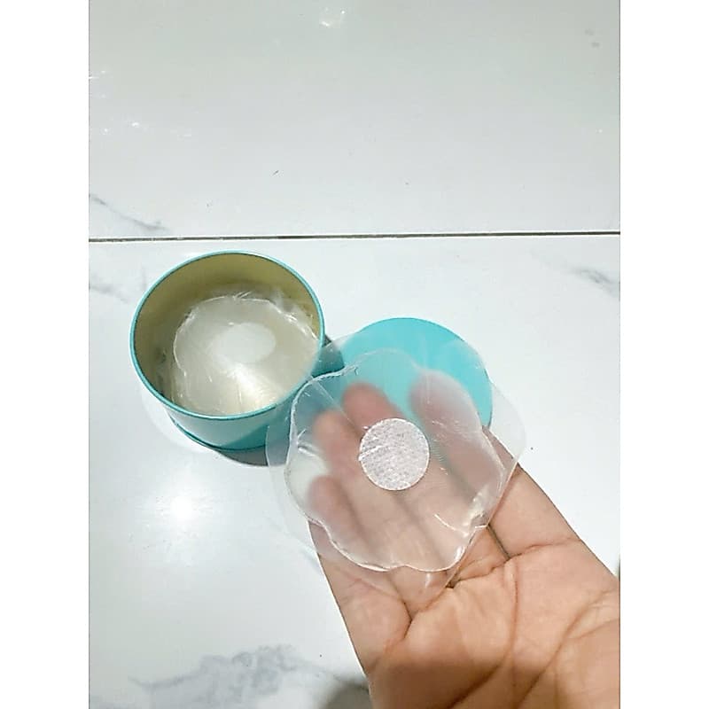 (Chuyên sỉ)Hộp 5 đôi dán silicon trong suốt mẫu mới 1408 LILIRIA
