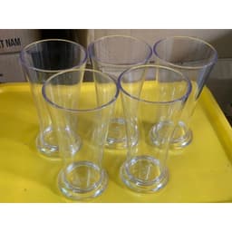 Combo 5,10 Cốc sinh tố trong suốt Việt Nhật Cốc nhựa uống nước, ly sinh tố, ly uống nước giả thuỷ tinh 3