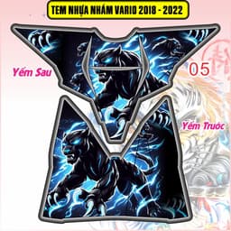 Tem Dán Nhựa Nhám Vario 125-150 2018 - 2022  nhiều mẫu 6