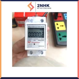 CÔNG TƠ ĐIỆN TỬ 80A loại 1 thông số và 4 thông số, đo số điện tiêu thụ (kWh), công suất (W), điện áp (V), cường độ (A) 8