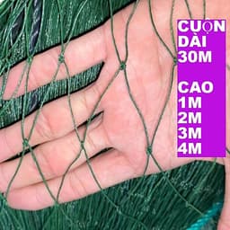 COMBO DÀI 30M - lưới rào gà vịt, có sẵn viền chắc chắn, mắt lưới 4x4cm(8P) chiều cao 1m, 2m, 3m, 4m, bền đẹp 1