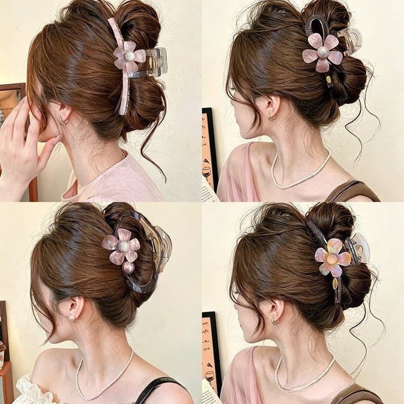 Kẹp vuốt tóc nhiều hình dạng  phong cách Hàn Quốc dành cho nữ Kẹp tóc thanh lịch cho kiểu tóc xinh, nhatle.store2