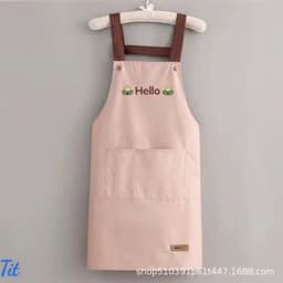 Tạp Dề Nhà Bếp Nấu Nướng Hoạ Tiết Mickey Có Túi Đựng, Chống Thấm Nước 9