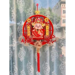 Dải Treo Thần Tài Lắc Đầu Gọi May Mắn Tài Lộc - Dải Treo Trang Trí, Decor Nhà Cửa Ngày Tết 2027 7