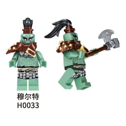 [CÓ SẴN][IN LƯNG]Mô Hình Lắp Ghép Nhân Vật Ninjago Nindroid,Garkle,Rắn,Hồn Ma-Minifigures Ninjago Season 13 4