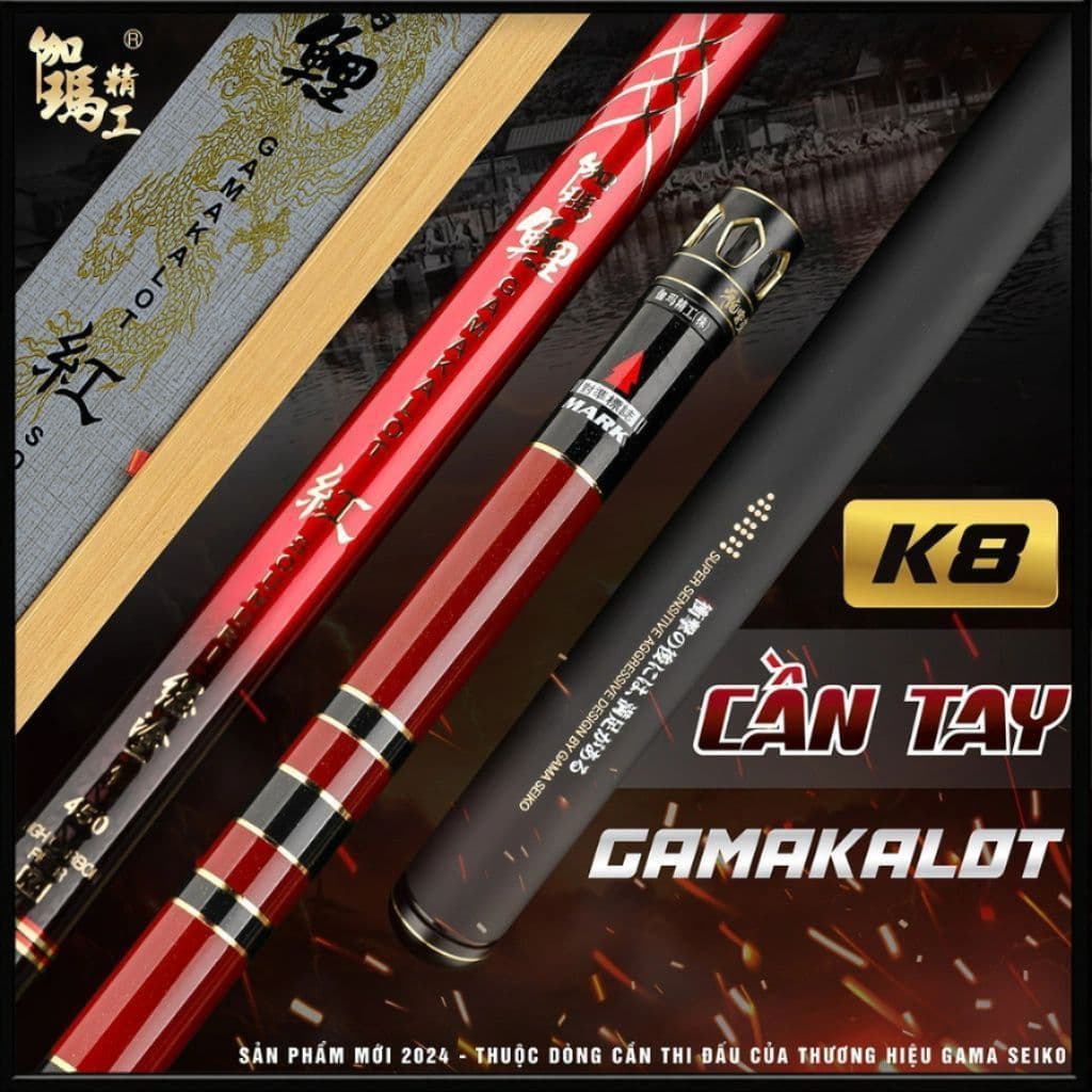 Cần Tay Gama Seiko GAMAKALOT K8