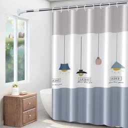 Rèm Phòng Tắm, Cửa Sổ Nhiều Họa Tiết, Rèm Ngăn Phòng Tắm Bồn Cầu Ban Công 3