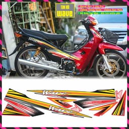 Tem Xe Wave Nhỏ Tem Rời Xe Wave Đẹp Decal Mc Cao Cấp 1
