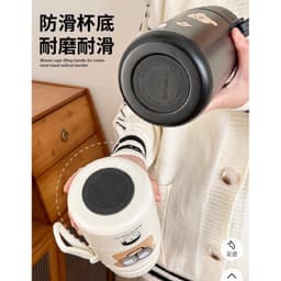 Bình Giữ Nhiệt In Hình Gấu thể tích 1000ML Chất Liệu INOX 316 Có Thể Giữ Nước Lạnh Và Nóng - Ly Giữ Nhiệt Inox 304 5