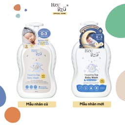 Sữa Tắm Gội BZU BZU Cho Bé 2in1 – Chiết Xuất Tự Nhiên, Làm Sạch Dịu Nhẹ, Dưỡng Ẩm Da Mềm Mịn Cho Trẻ Sơ Sinh hyhybaby 4