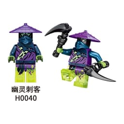 [CÓ SẴN][IN LƯNG]Mô Hình Lắp Ghép Nhân Vật Ninjago Nindroid,Garkle,Rắn,Hồn Ma-Minifigures Ninjago Season 13 7